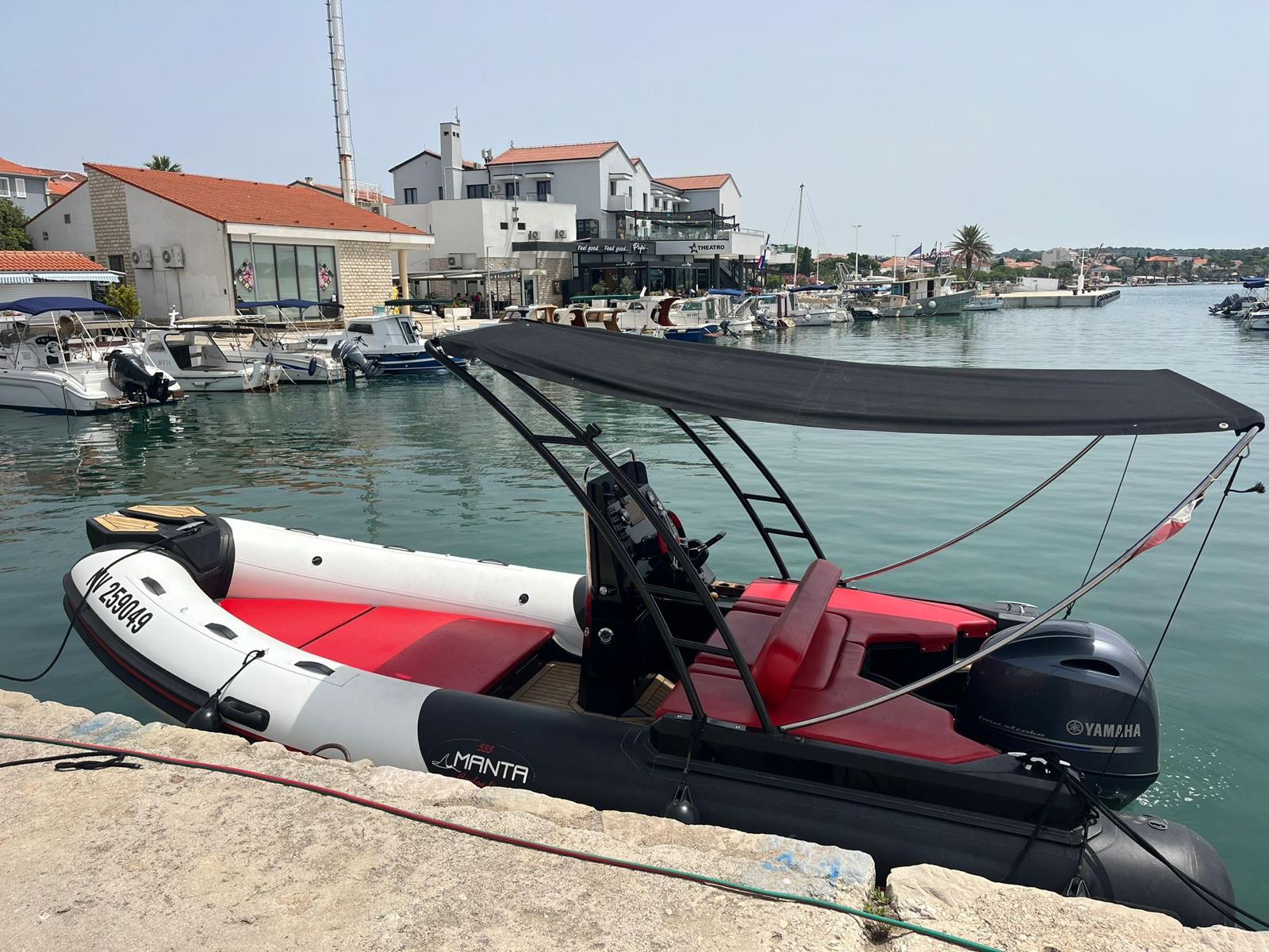 Manta 555 RIB – Boat Rent Novalja
