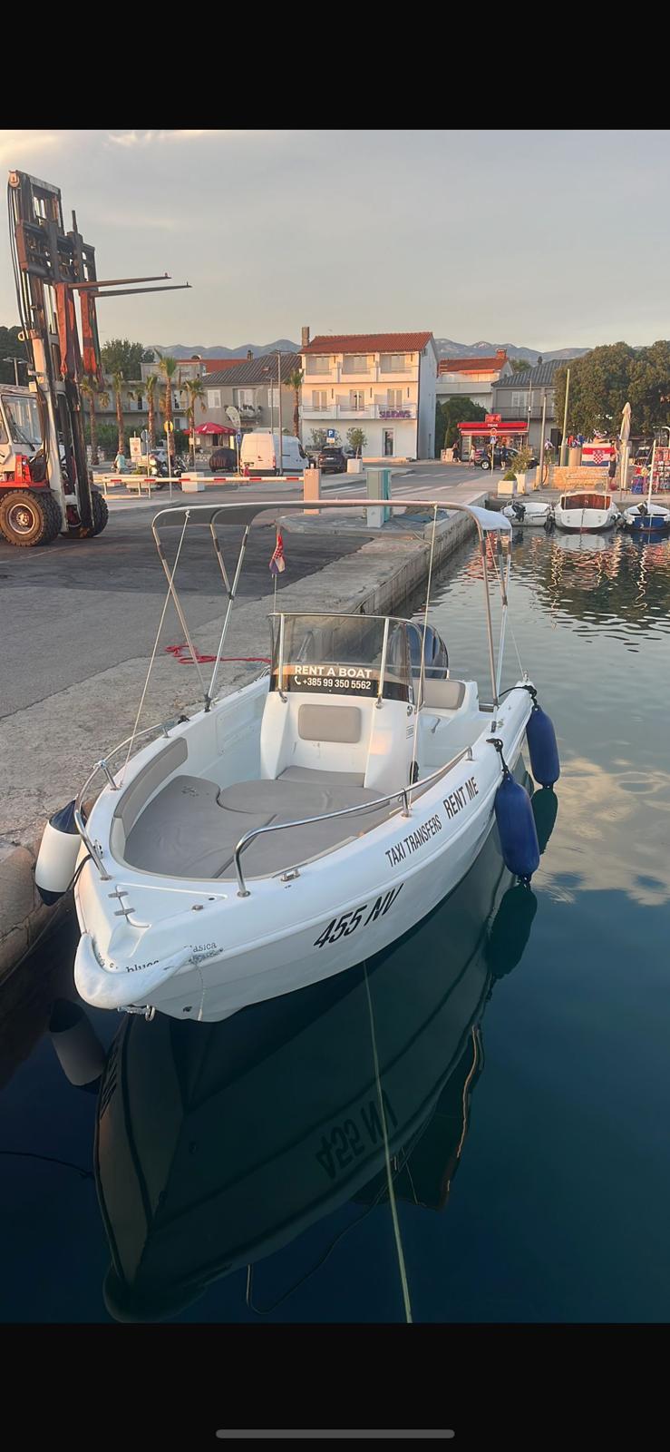 Open brodica – Boat Rent Novalja